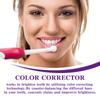V34 Toothpaste Purple Color Corrector Toothpaste For Teeth White Brightening Tooth Care Toothpaste Reduce Yellowing 30ml