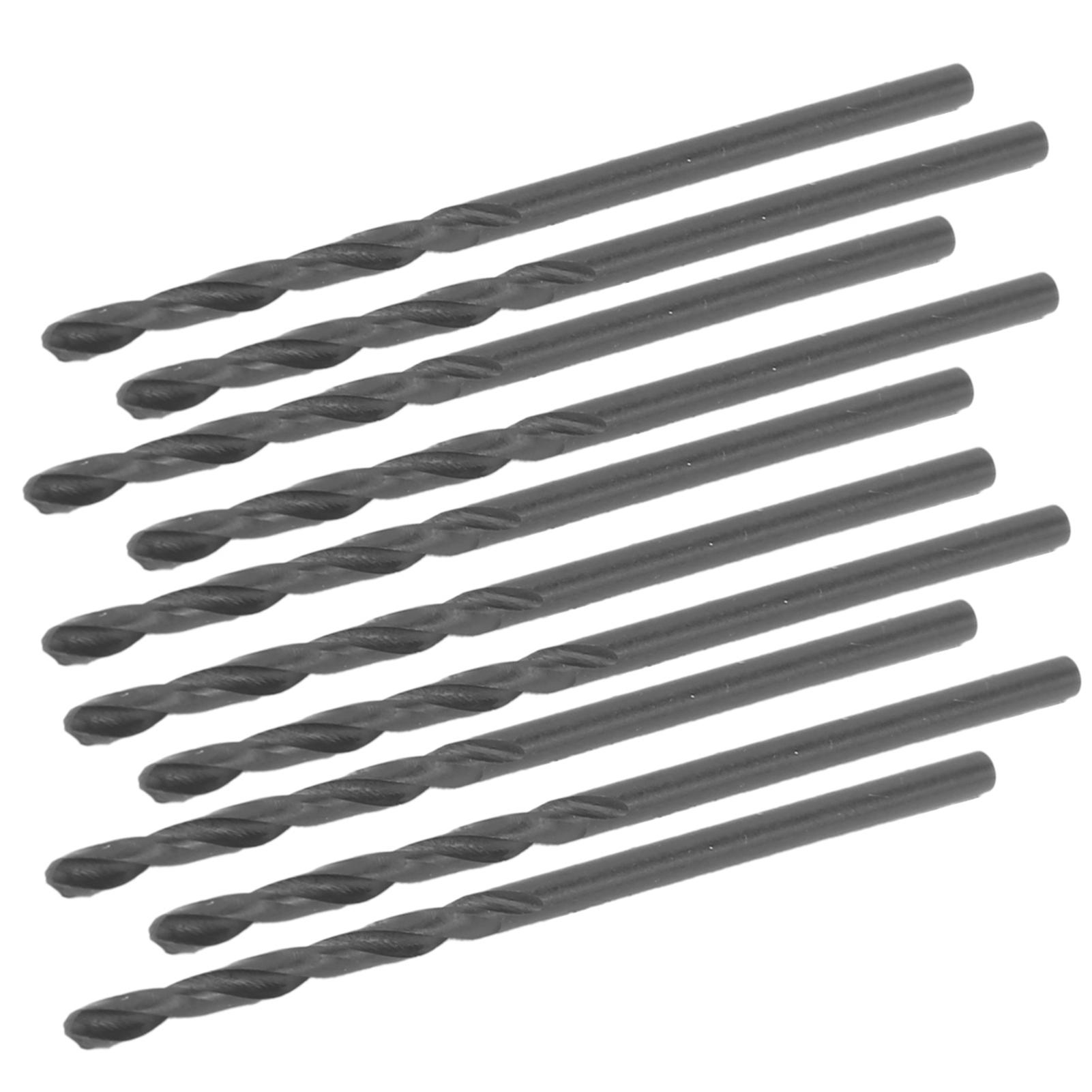 

10 шт. профессиональных сверл для бисероплетения, набор спиральных сверл с прямым хвостовиком 1,95 мм