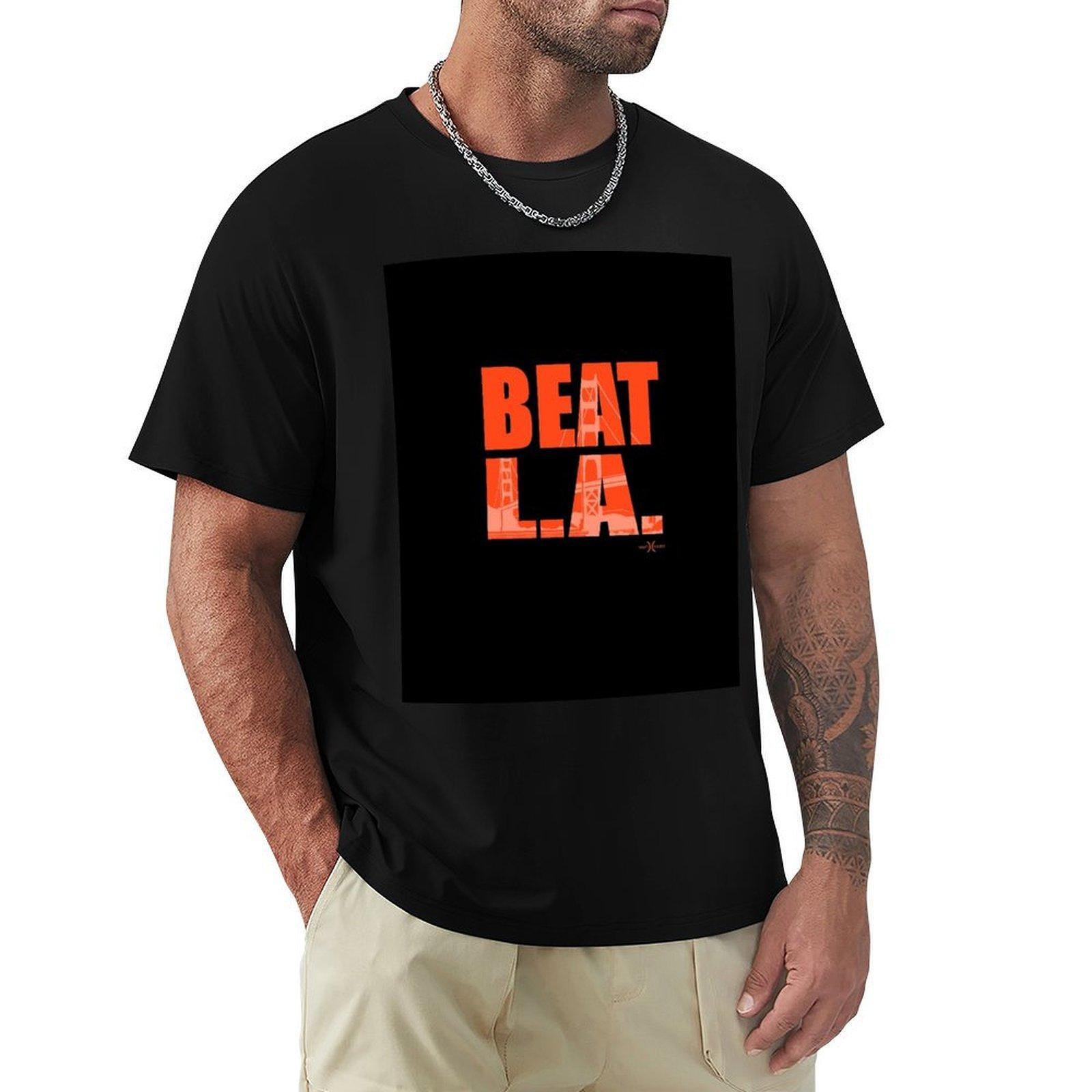 

BEAT LA TShirt custom tshirts tshirts personalised funny t shirts for men 4XL