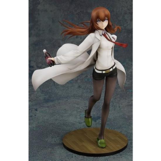 Makise Kurisu Coat Wonder Festival 2013 Summer Scale PVC Painted Complete Figure Steins;Gate (White Ver.) 1/8