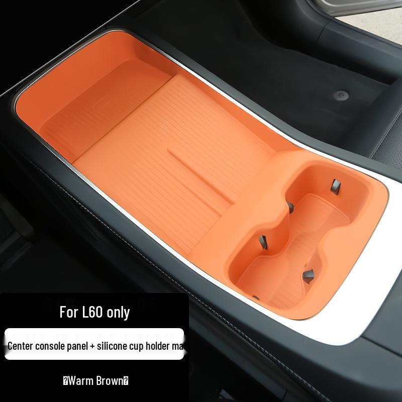 Nio LeDao L60 Car Interior Accessories: Wireless Charging Silicone Pad for Center Console