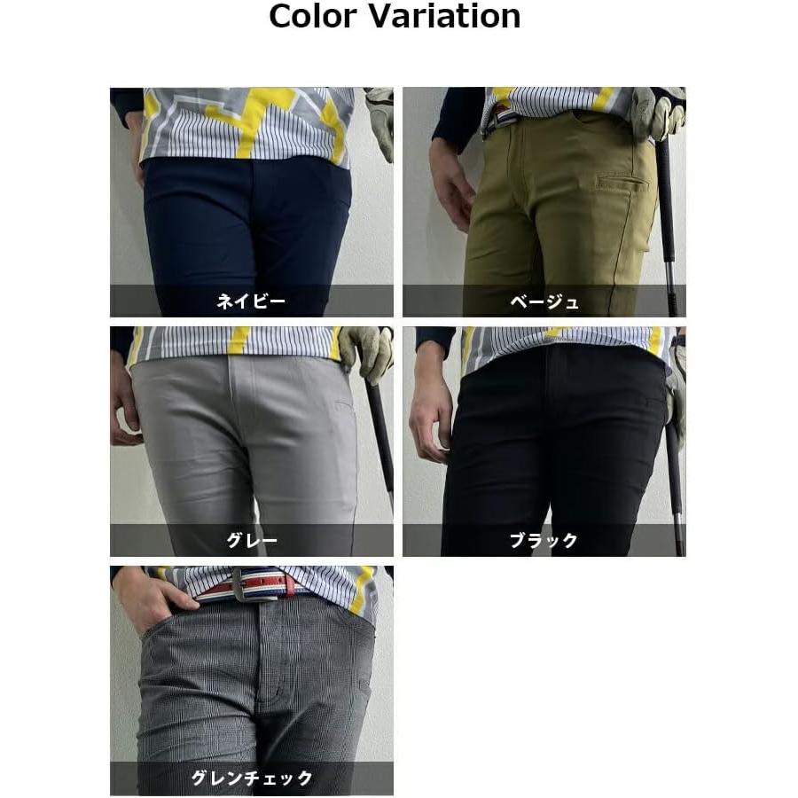 [Arcade] Men's Golf Pants, Strong Stretch Material, Side Pockets, Golf Wear, Men's Skinny Chino Pants, Spring/Summer, Autumn/Winter
