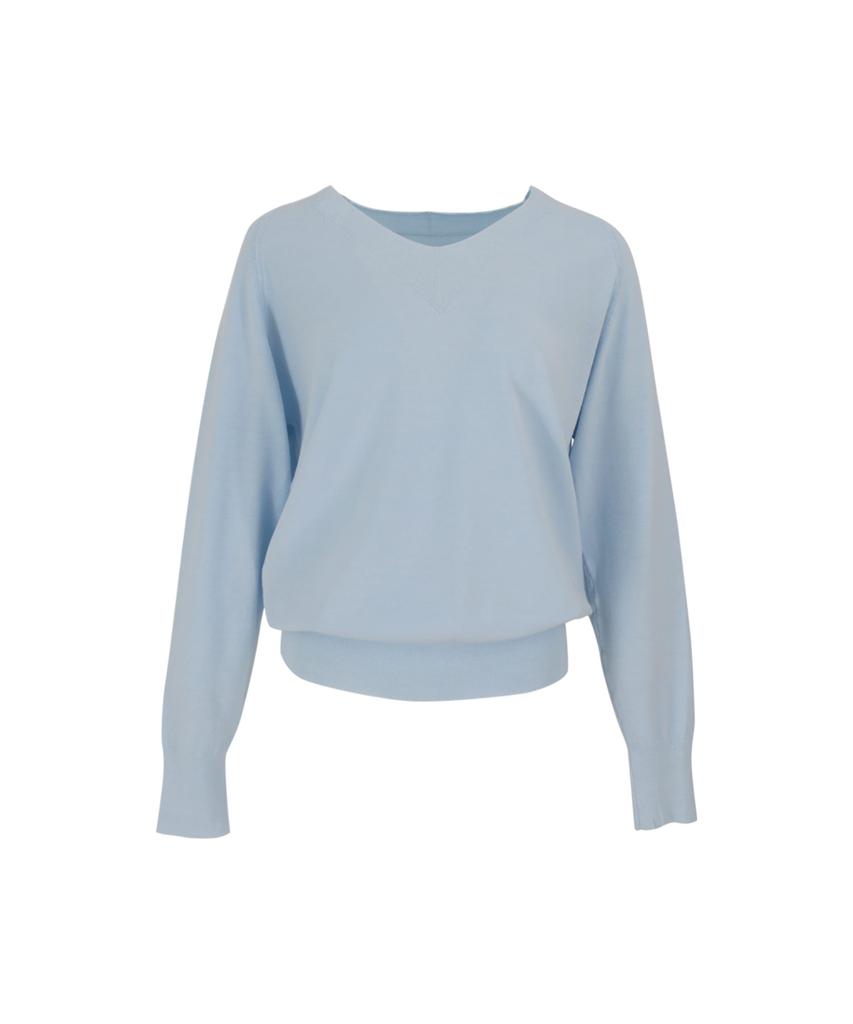 Baseukala V-Neck Raglan Long Sleeve Knitwear (6Colors)