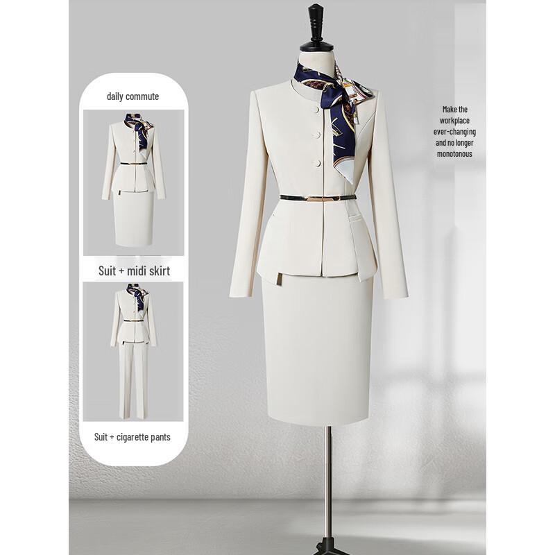 Elegantes Professionelles Hosenanzug-Set für Damen