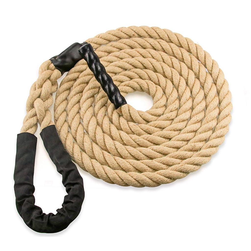 Climbing Rope for Fitness Training, Jute Material, 1.5 Inch Diameter Indoor And Outdoor Use