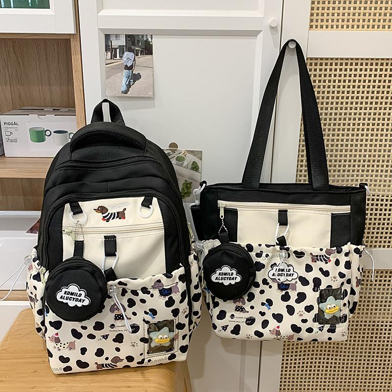 Schoolbag Kids Backpack Girls Travel Girls Light Study Backpack Tide Primary School Bag 1-1-1 Grade