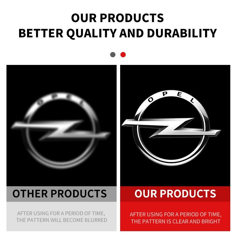 For Opel In32 pieces LED Car Door Lights Welcome Light Emblem Logo Lamps For Opel Insignia A B 2009-2017 Antara 2008-2018 car accessories