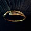 New Ling Snake Advanced Snake-shaped Bracelet, Light Luxury, Simple and Versatile Fashion Bracelet