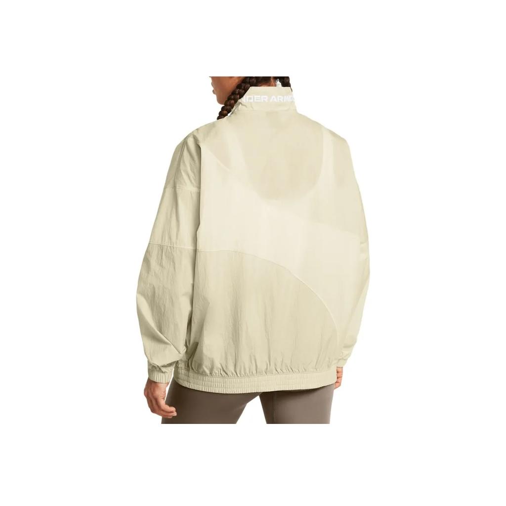 Under Armour Bunda Legacy Color Block Vodotěsná Tréninková Dámská Bunda Khaki 1382762-289