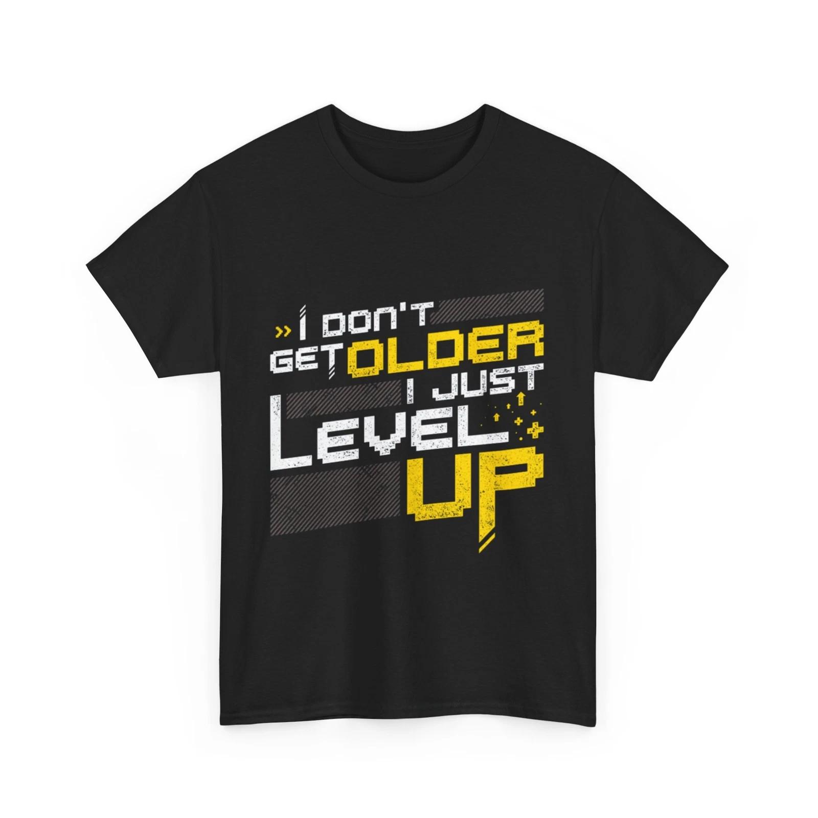 Футболка Level UP | Я не старею, я просто повышаю уровень S