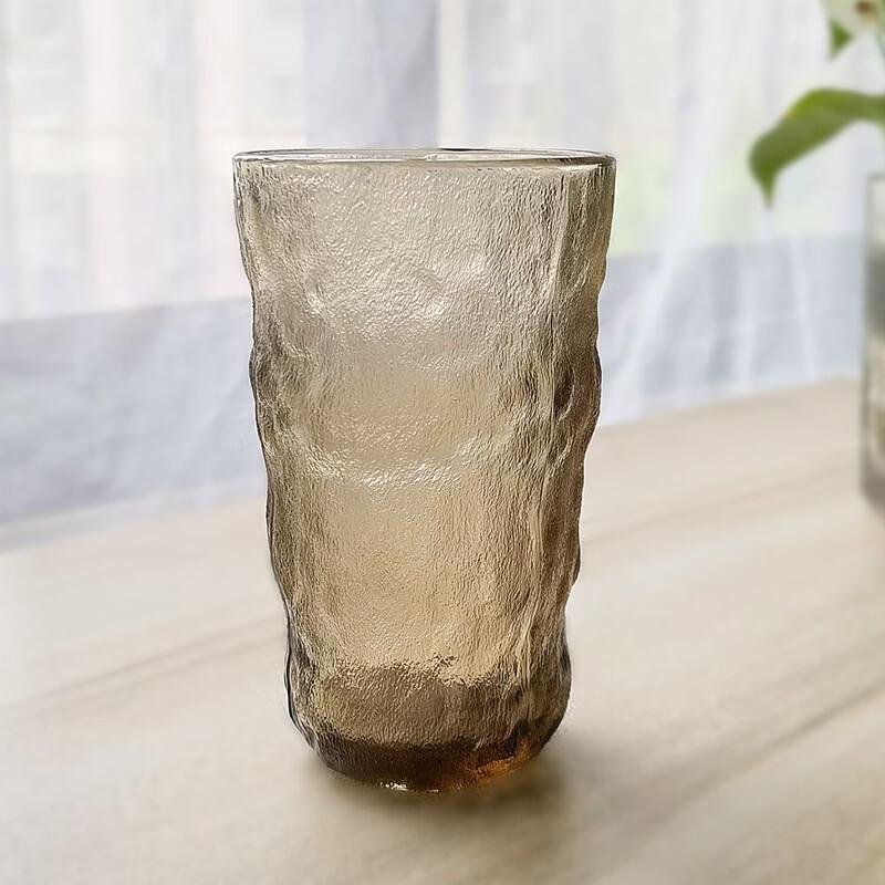 Glacier Pattern Glass Water Cup