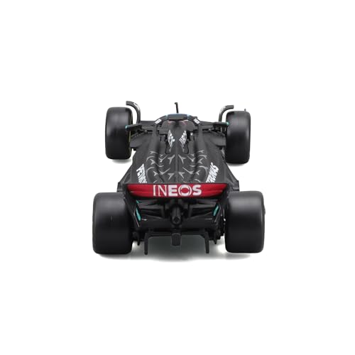 Bburago F1 Diecast Car 1/43 Scale Signature Series Mercedes-Benz AMG George Russell Mercedes Benz W14 #63 with 2023 Driver