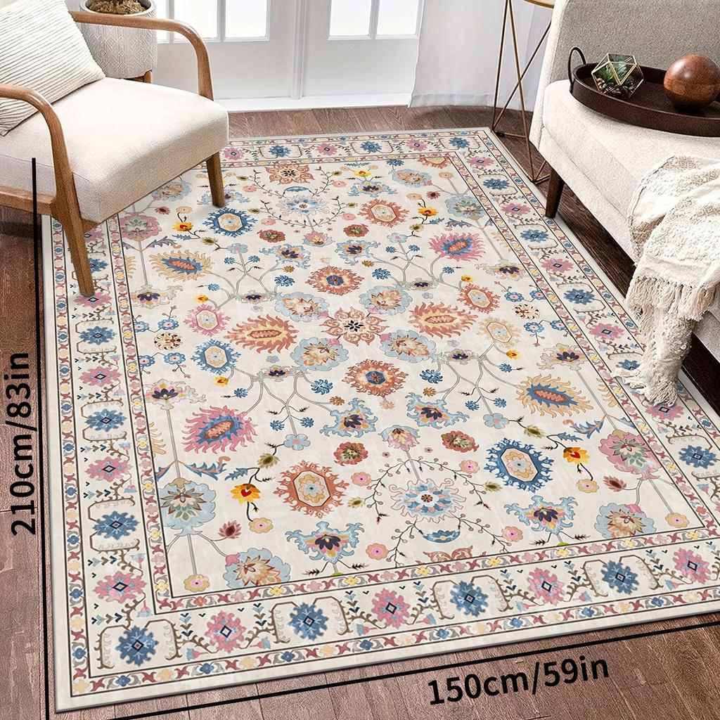 Wysokiej jakości Miękki Boho Vintage Dywan Duży Dywan do Sypialni Jadalni Salonu Mata na Sofę Stolik Kawowy Mata Podłogowa Dom
