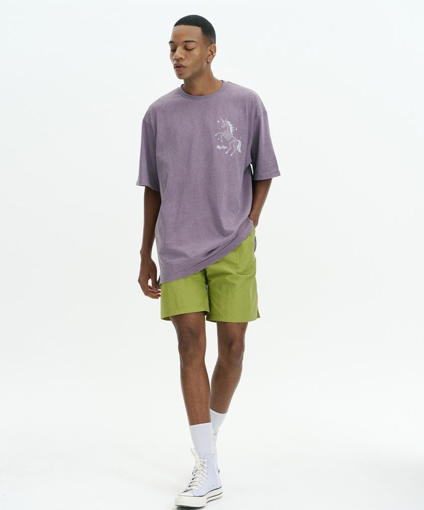 Keuleogsi Unicorn Pigment T-Shirt Purple