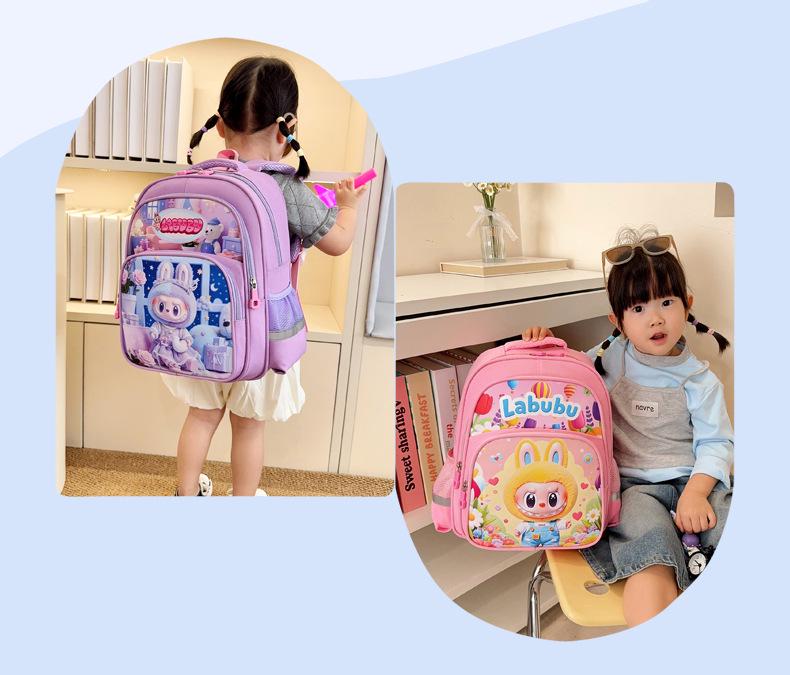 Lightweight Cartoon Backpack for Kids 3-6: Cute and Comfortable Schoolbag for Boys and Girls