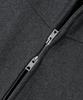 Trillion Wol Elleboogpatch 2-Weg Harrington Jas (Houtskool)