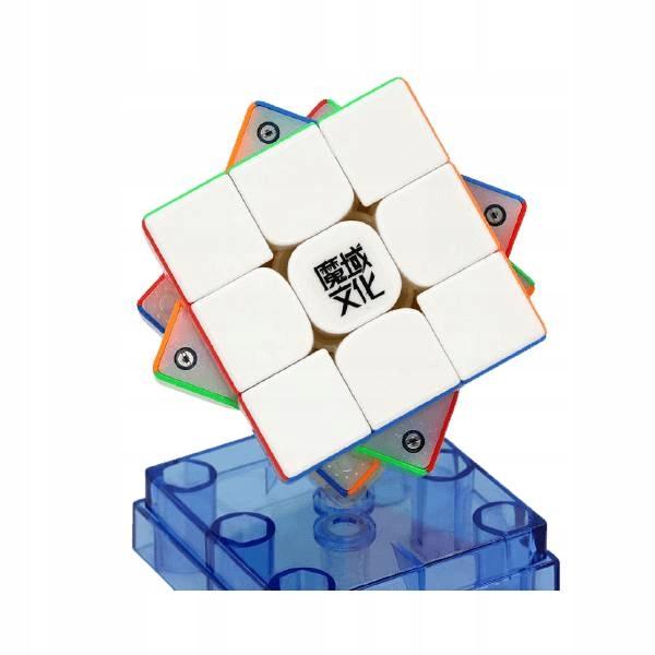 Multicolored cube for professionals, gift idea, Christmas, 3x3x3 layout