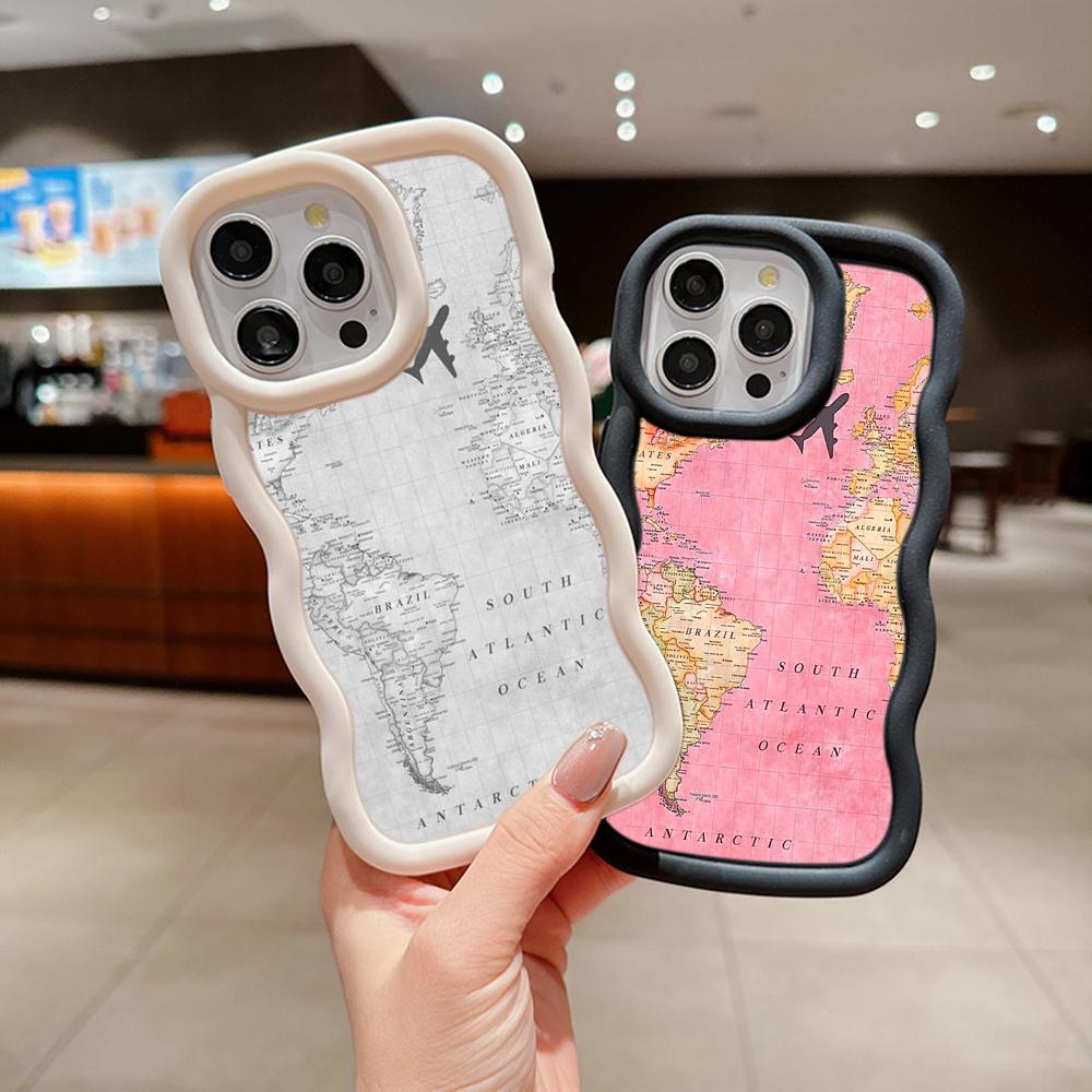 Ae89 Карта траектории самолета Защитные чехлы для телефонов для iPhone 14 13 Pro Max 11 — фото 4