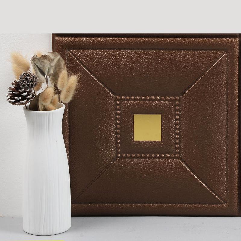 New DIY Living Room Decoration TV Background Wall Sticker Stereo Ceiling Panel Roof Foam Home Wallpaper Self-adhesive Waterproof