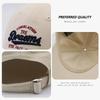 Soft Top Baseball Cap Children's Letter Embroidery Versatile Wide Brim Sun Hat Student Fashion Sports Cap