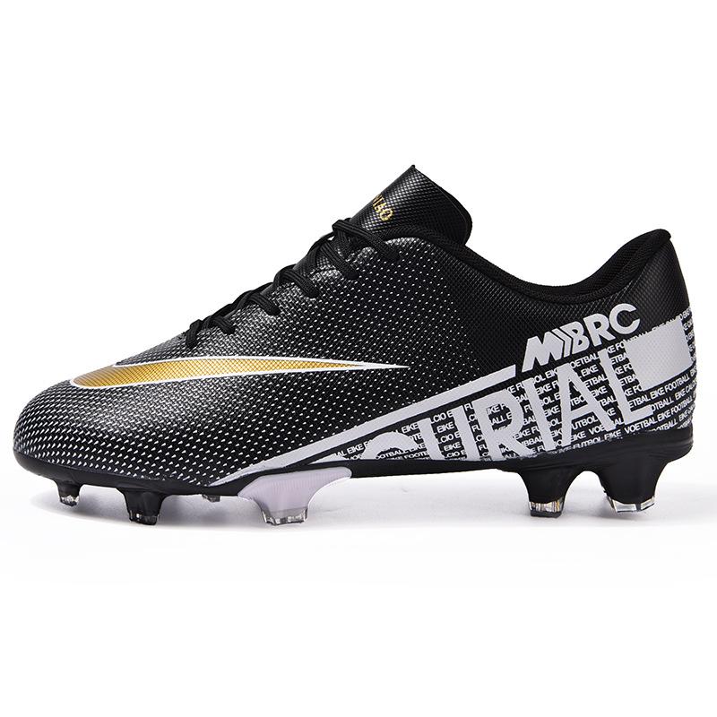 Low-top football shoes, youth sports shoes ag long nails tf broken nails artificial flat, primary and secondary school students competition training