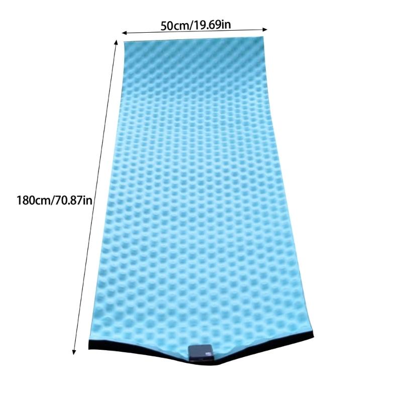 Rollt sich auf Schaumstoff Campingmatratze Wasserdichter Schaumstoff Campingunterlage Wandern Camping Rollmatte Camping Wasserdicht Schläft Matratze