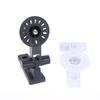Adjustable Plastic Security Camera Bracket No Drill 360 Degree Rotation For Indoor Home Office Use