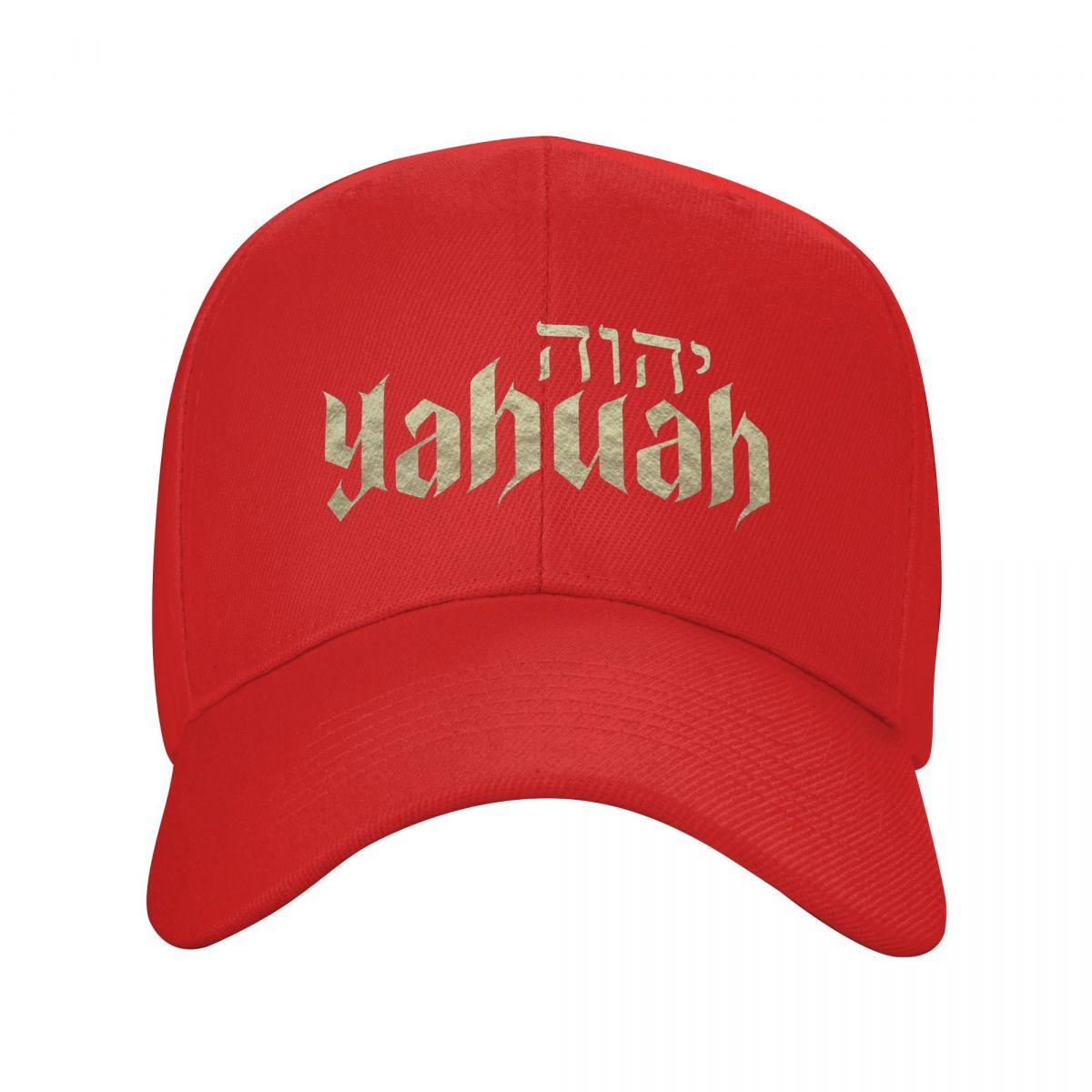 Yahuah The Kingdom Of God Christian Hebrew Baseball Caps Snapback Unisex  Hats Adjustable Cap Streetwear Baseball Hat Casquette One Size