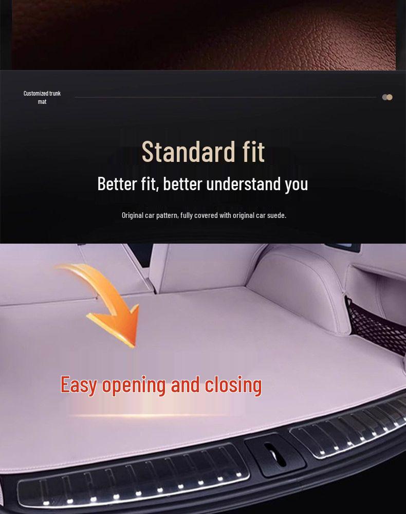 Full-Coverage Trunk Mat for NIO EC6/ES6, Custom Fit Interior Protection