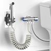 [C3]Toilet Spray Nozzle Bidet Hose Telescopic 1.5/2 Meter Spring Inlet Hose Telephone Line Shower Head Hose