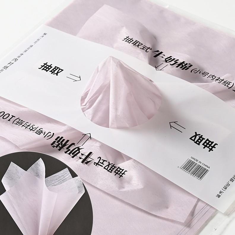 Fresh Flower Milk Cotton Paper for Bouquet Wrapping and DIY Floral Art