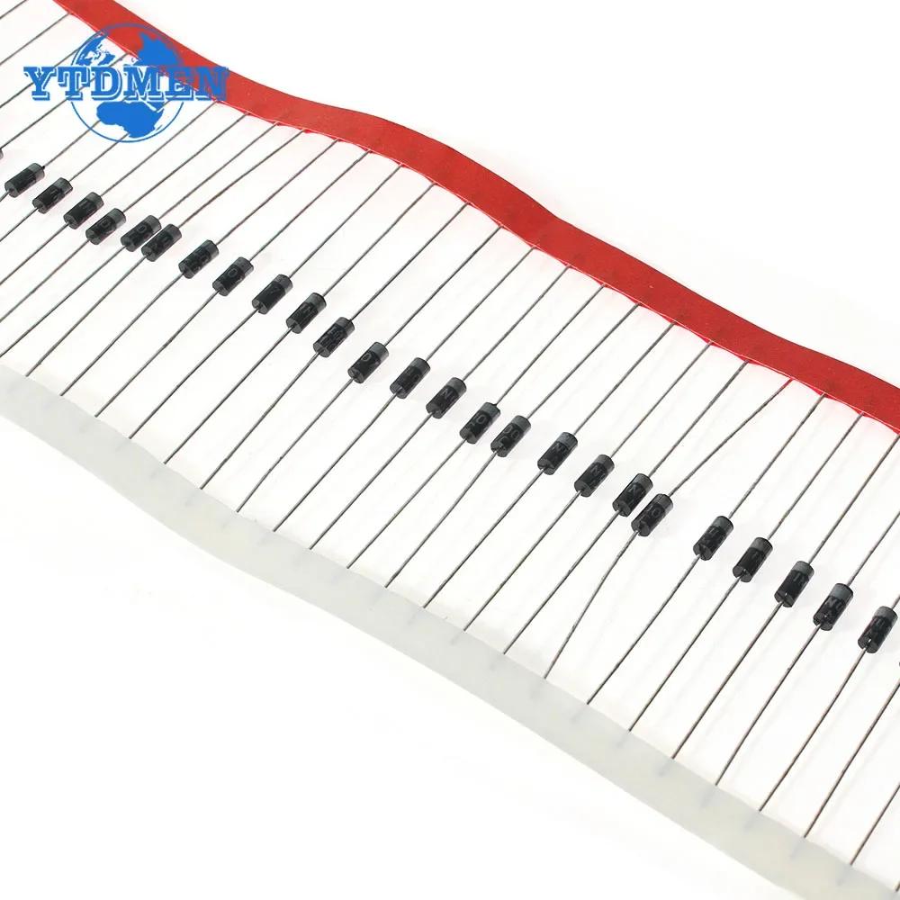 50/100 STÜCKE 1N4007 Dioden Kit DIP DO-41 Gleichrichterdiode 1A 1000V