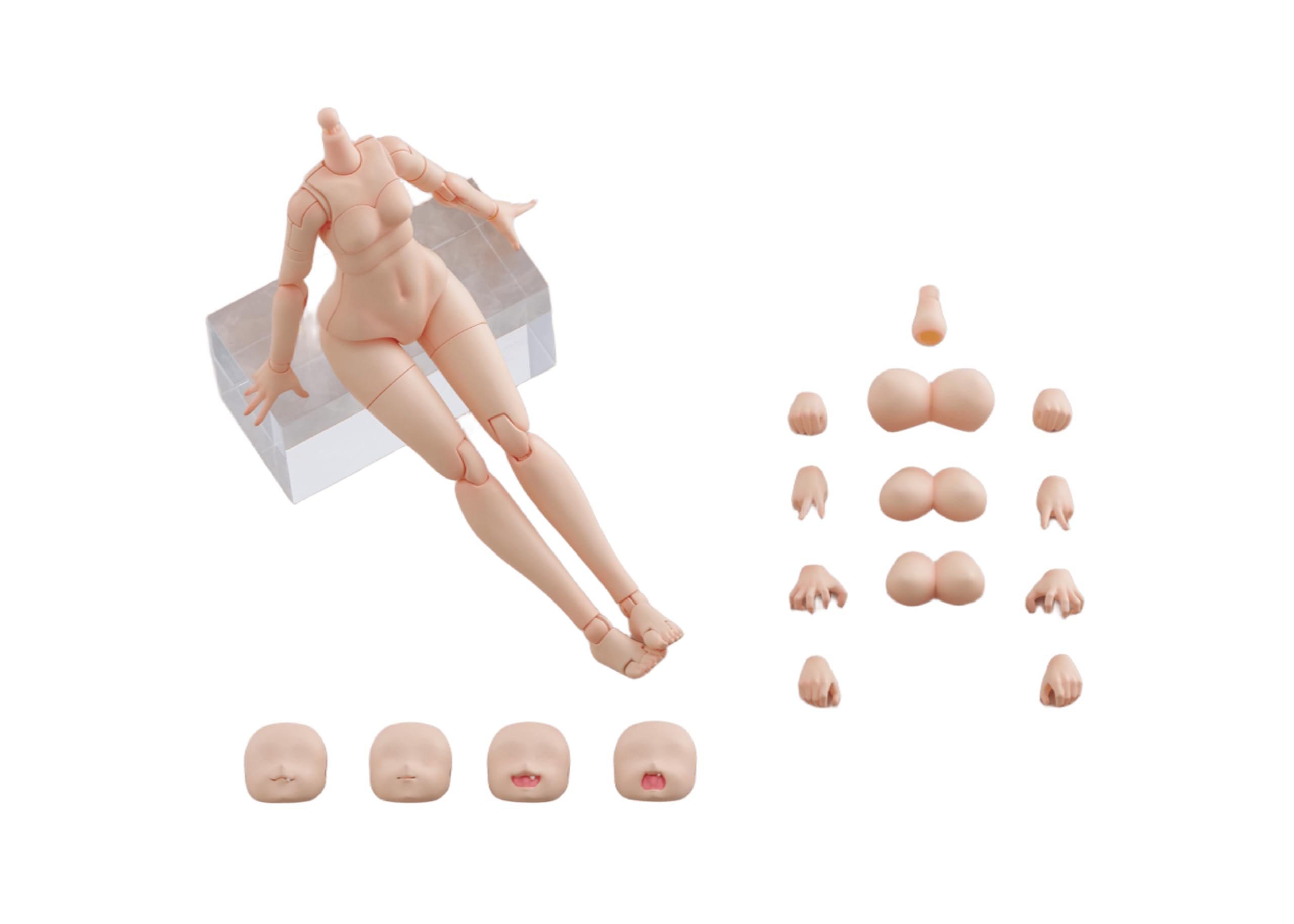 

Aoshima Bunka Kyozai Kemopla Human Parts Set 135mm ABS PVC Plastic Model Kit Co., Ltd. (AOSHIMA) No. KO-01R [Color A] Non-scale Approx. & Pre-colored