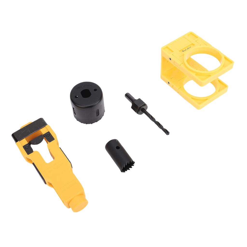 Door Latch Mortise Tool and Door Lock Hole Saw Kit for 1 3 8in and 1 3 4in Thick Doors