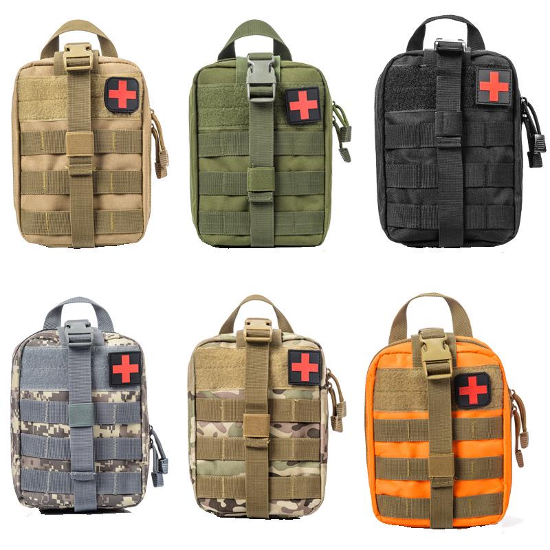 

Portable First Aid Kit Medical Bag For Hiking Travel Home Emergency Treatment Case Survival Tools Pouch