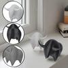 3D Printed Bull Figurine, Mini Bull Animal Statue, Collectible Desktop Ornament for Shelf, Home, Office, Desk Decor