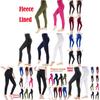 Fleece Lined Leggings For Women Winter Thermal Full Length High Waisted Supportive Pants