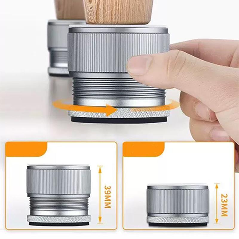 4Pcs Aluminum Alloy Furniture Heightening Foot Pad Adjustable Sofa Bed Anti-vibration Legs Multi-function Furniture Fittings