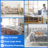 24 Pack 12 X 9 Ft 0.4 MIL Large Painter’s Plastic Drop Cloth Painting Sheet-Light & Durable Dust Cover-Clear Plastic Sheet-Plastic Sheeting-Plastic