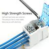 1Pcs Durable High-Current UKK-80A Splitter Box One In Several Out Single-Stage Wire Connector Rail Junction Din Terminal Block