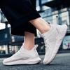 Summer Men's Shoes New Breathable Small Size Mesh Pure White Sports Net Shoes Casual Youth White Shoes 38 Size Running Shoes