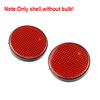 2PCS Bumper Reflector Light Shell without bulb for Toyota Highlander Sequoia Noah Fortuner Mitsubithi ASX OEM# 81910-89105
