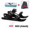 Winter Outdoor Sports Ski Boots with Nylon Metal Buckles and Adjustable Straps Ski Gear