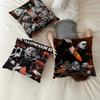 Horror Movie M-michael Myers Pillow Covers Cartoon Sofa Decorative Home Double-sided Printing Short Plush Cute Cushion Cover