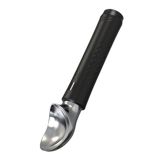 Heated Ice Cream Scoop Ice Cream Rechargeable Electric Scoop чёрный