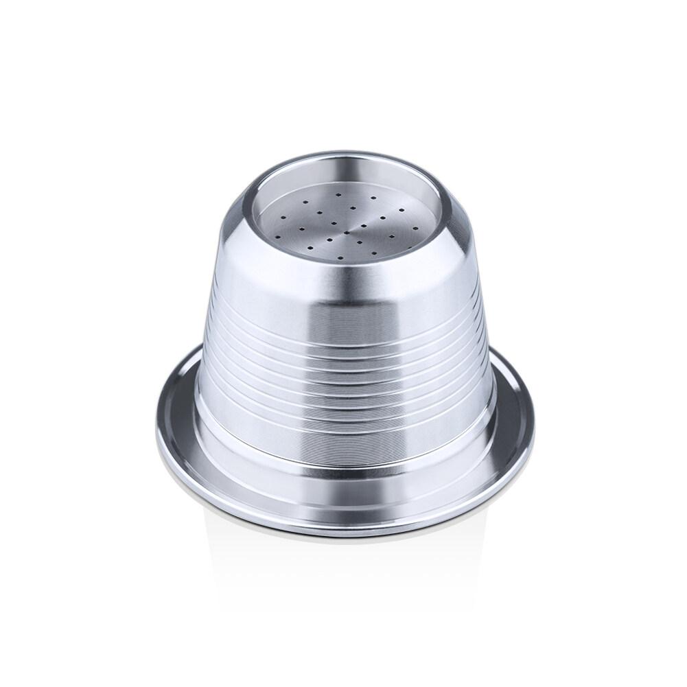 i Cafilas [HLB06] Reusable Coffee Capsule Stainless Steel Coffee Filters Refillable Crema Maker Pods Tamper for Nespresso Machine Xiaomi S1201