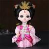 Chinese Opera Character Decoration Silk Doll Peking Opera Mask Doll Chinese Handmade Decorative Gifts Shop decoration Doll