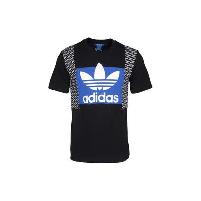 Originais Estampa de Letras Logo Casual Gola Redonda Manga Curta Camiseta Masculina Tops Preto BQ0913