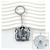 Chelsea AC Milan Barcelona Messi Real Madrid Ronaldo Football Keychain Turning Fan Pendant Blind Box Gift