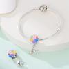 New Copper Colorful Balloon Bear Air Balloon Card Charm Beads Fit Brand Original Bracelet Diy Fine Jewelry Gift